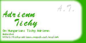 adrienn tichy business card